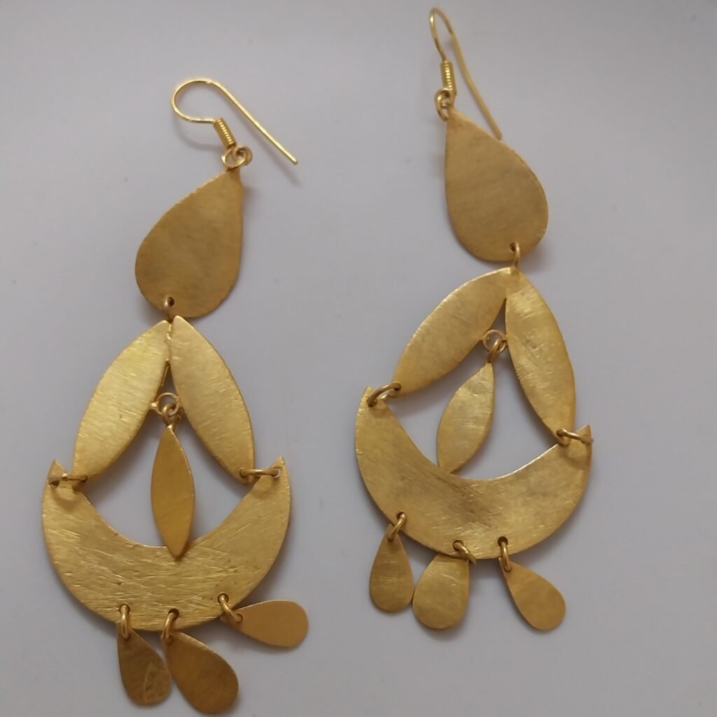 BRASS EARRING BRJE-1043