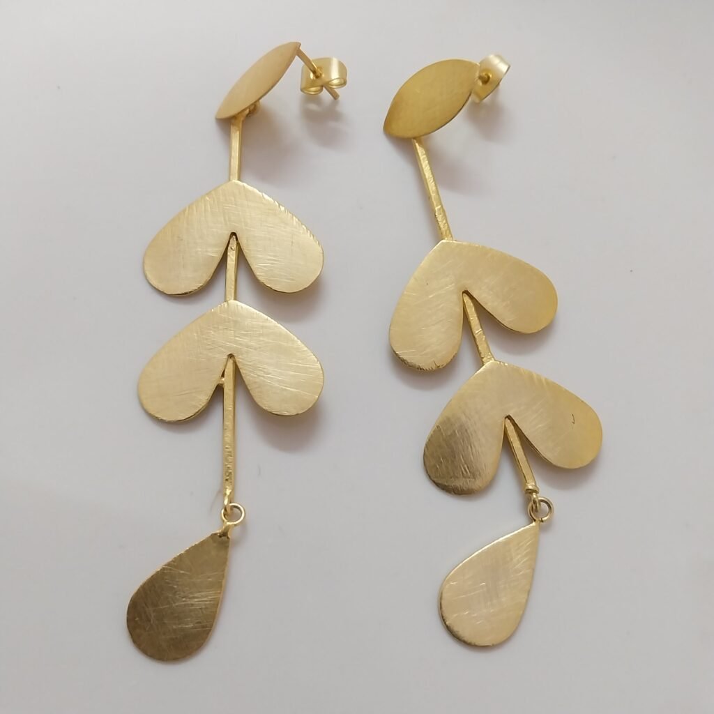 BRASS EARRING BRJE-1042