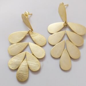 BRASS EARRING BRJE-1041