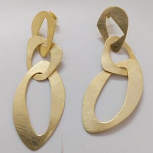 brass jewelry earrings 1