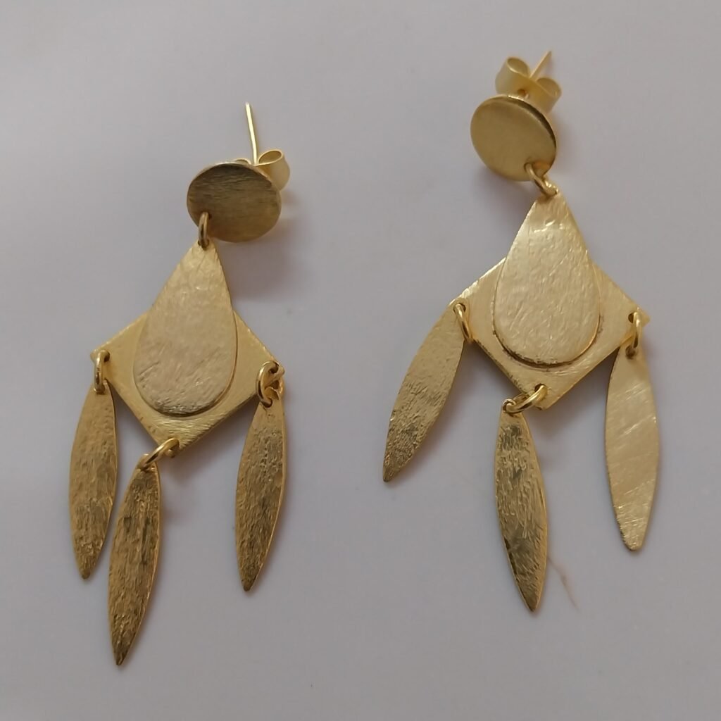 BRASS EARRING BRJE-1037