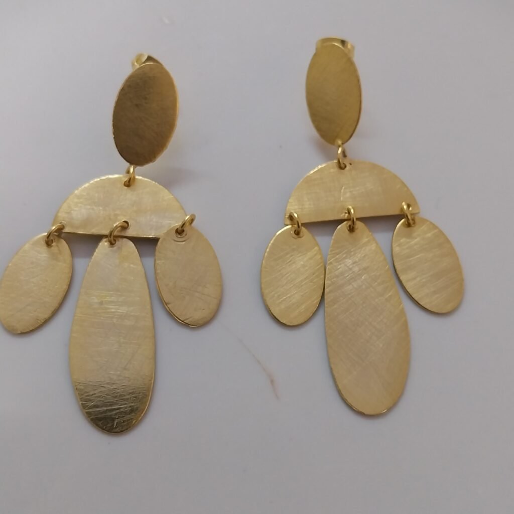 BRASS EARRINGS BRJE-1036