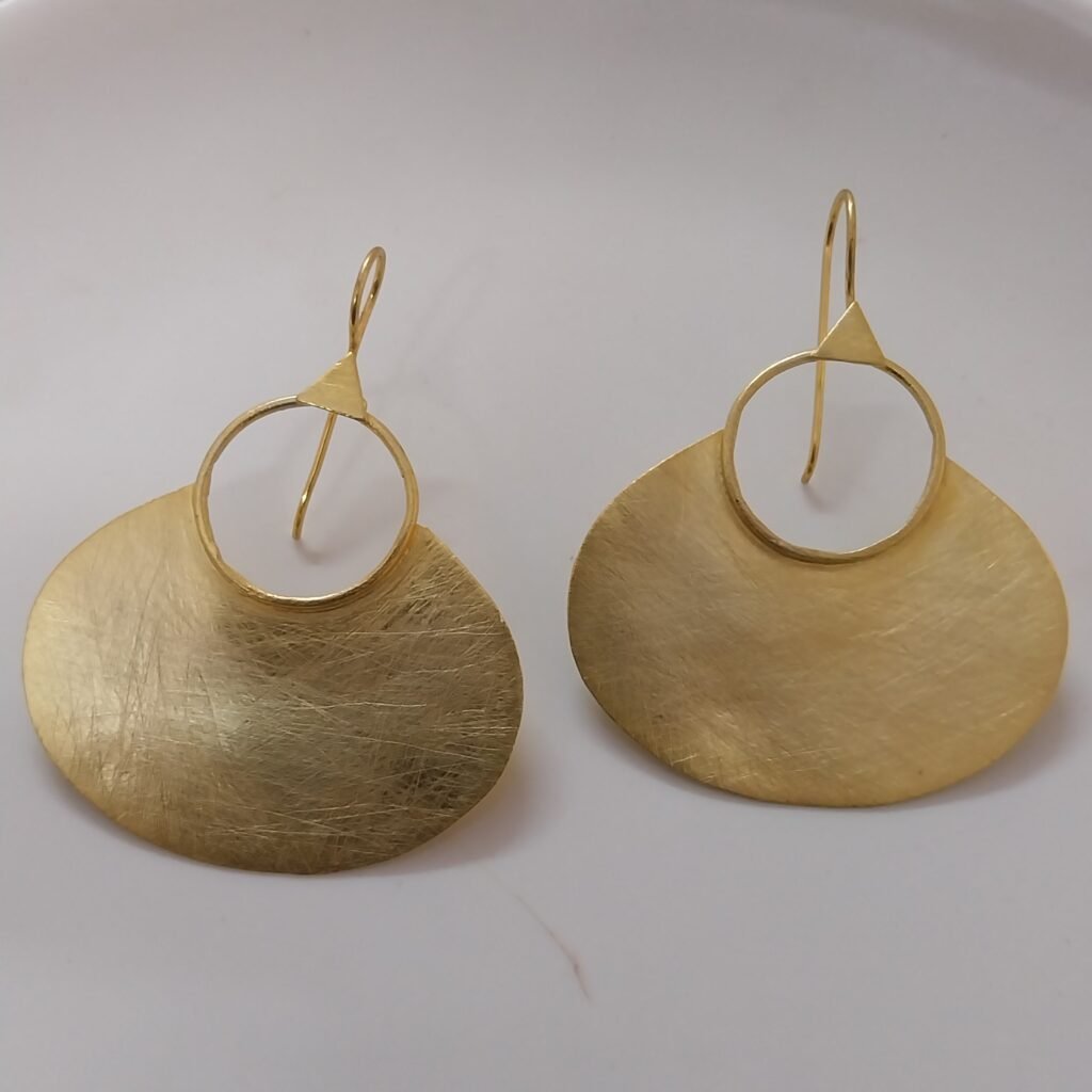 BRASS EARRINGS  BRJE-1032
