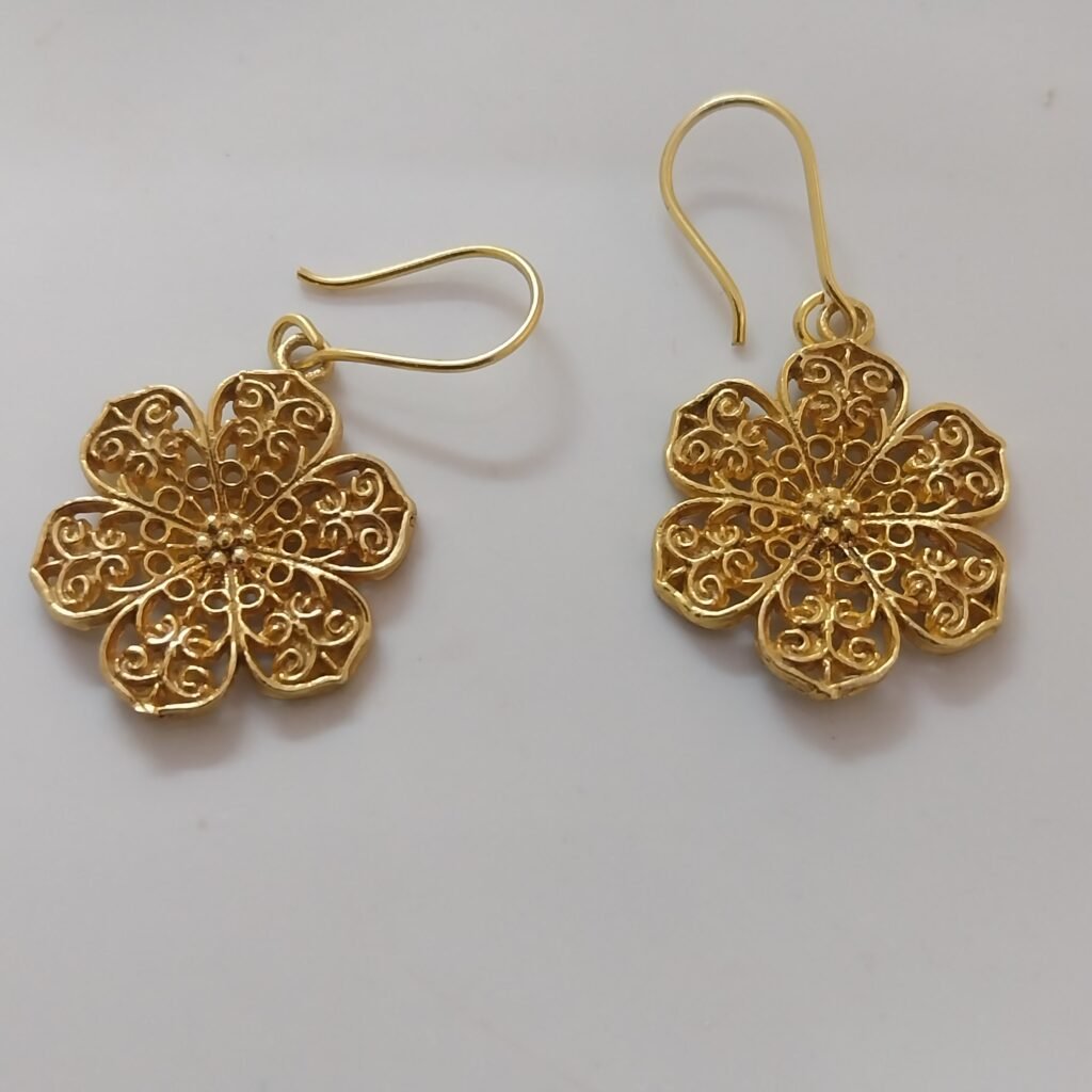 BRASS EARRING BRJE-1012